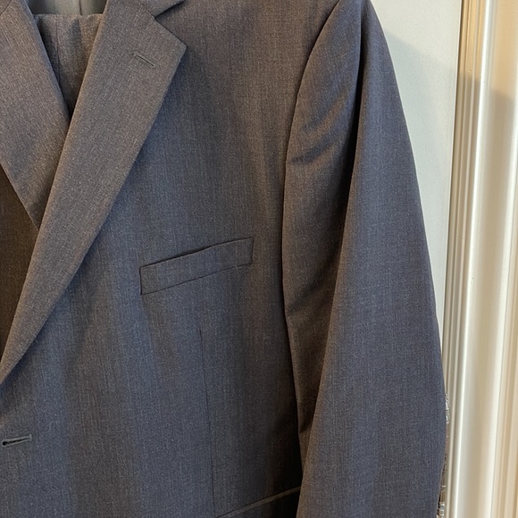 Pronto Uomo men’s wool suit - charcoal - Picture 4 of 11